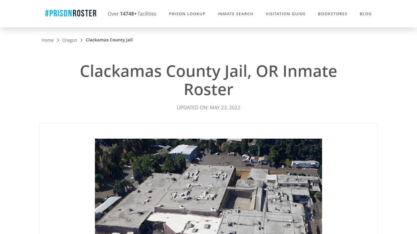 Clackamas County Jail, OR Inmate Roster - Prisonroster